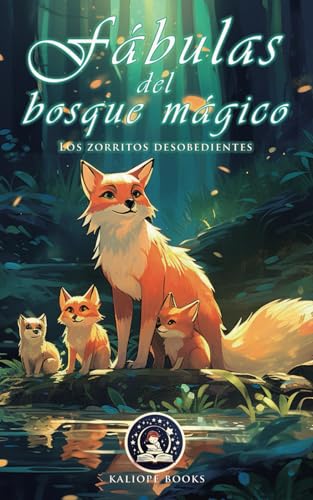 Libros Infantiles Fábulas del Bosque Mágico. Cuentos educativos con animales para niños de 3 a 5 años. Letra grande e ilustraciones a todo color: Libro 1:Los zorritos desobedientes.