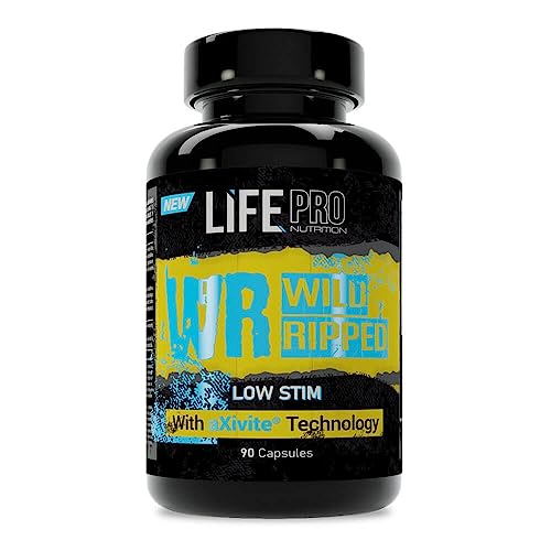 Life Pro Wild Ripped Low Stim 90 caps. | Efecto quemagrasas sin estimulantes | Aumenta la saciedad y disminuye la sensacion de apetito