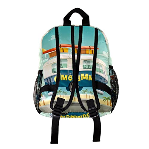 Lindo mini pack mochila ligera de viaje de verano para casa rodante, Multicolor