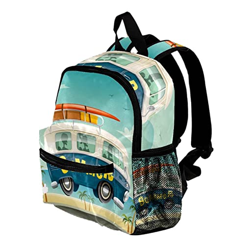 Lindo mini pack mochila ligera de viaje de verano para casa rodante, Multicolor