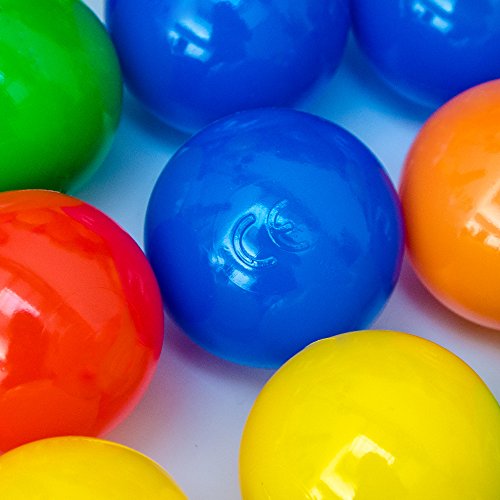 LittleTom 50 Pelotas para Bebés Niño 5,5cm Bolas de Colores para Piscina Niño Infantil Juguetes