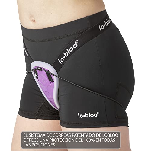 lobloo AEROSLIM Female Coquilla Pélvica Atlética Patentada para Deportes Que se practican de pie como el Kick Boxing, Boxeo Tailandés, Karate, Hockey, Béisbol. Talla única + 9 años