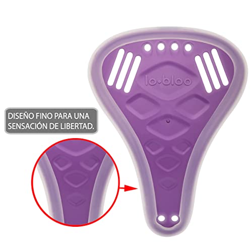 lobloo AEROSLIM Female Coquilla Pélvica Atlética Patentada para Deportes Que se practican de pie como el Kick Boxing, Boxeo Tailandés, Karate, Hockey, Béisbol. Talla única + 9 años