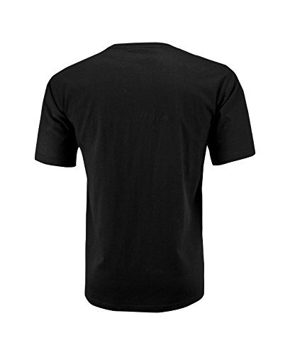 Lonsdale 111132-1000, Camiseta para Hombre, Negro, XL