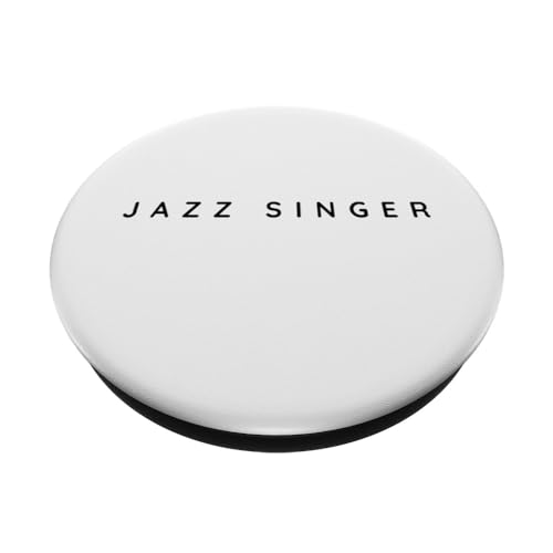 Los cantantes de jazz diseñan una fuente moderna y contemporánea para cantar jazz PopSockets PopGrip Intercambiable