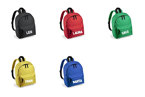 Los Eventos de la Tata - Mochila infantil (Rojo, Sin Personalizar)