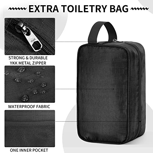 Lubardy Bolsa Deporte Hombre Plegable Ligera Bolsa de Viaje Mujer Impermeable 100L Grande Bolsa Fin de Semana con Compartimento Zapatos