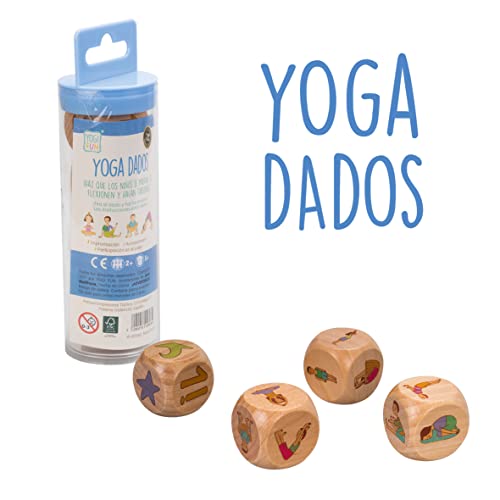 Ludilo - Yoga Dado | Yoga Juegos Mesa Dados | Juegos De Mesa Niños 5 Años | Juegos Para Niños | Juegos De Mesa Para 2 A 5 Jugadores | Regalos Para Niños