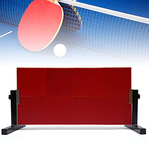 LUNICASHA Tabla de rebote de ping pong de mesa, tabla de retorno, tabla de ping pong, tabla de retorno, tabla de retorno de ping pong, dispositivo de entrenamiento para el hogar, gimnasio, interior y