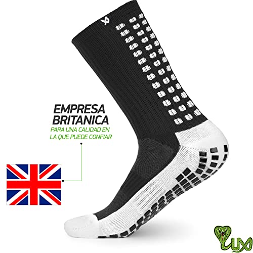 LUX Antideslizante Calcetines De Fútbol, Non Slip calcetines de deporte, almohadillas de goma, Trusox/tocksox Style, Top Calidad