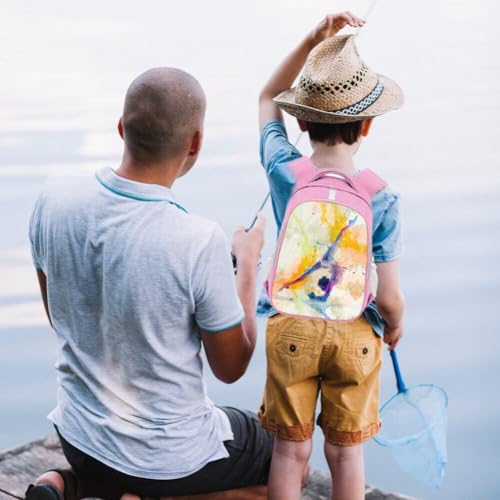 Luxylei Mochila Con Estampado De Gimnasia Rítmica, Bolso Escolar Para Niña, Bolsa De Almacenamiento De Viaje De Gran Capacidad, Mochila Para Atletas De Baile