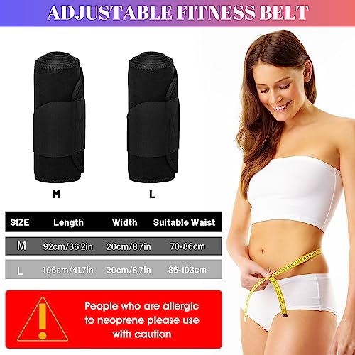 LUZOON Faja Reductora Mujer y Hombre, Fajas Reductoras Adelgazantes para Gimnasio de Neopreno, Cinturón Lumbar Abdominal para Fitness y Deporte (Medium)