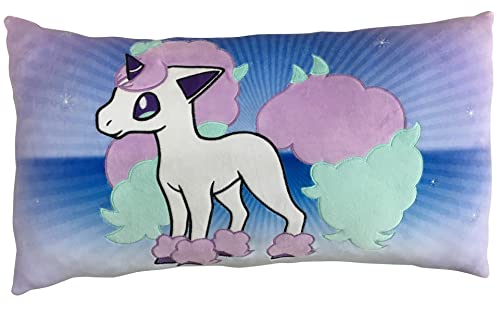 LYO Hômadict - Cojín de Pokemon Ponyta, Material Ultra Suave, cómodo y Agradable para apretar, Regalo para Ventilador y Entusiasta, Juguete de decoración, 60 cm x 40 cm