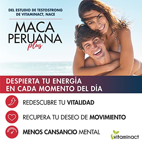 Maca Negra Andina Plus XXL Dosaje muy alto 1000000 mcg Por Dià – Potenciado Con Ginseng + Arginina + Zinc + Vitaminas B9,B6,B12,C -Para Hombre y Mujer - Reduce Cansancio Y Fatiga