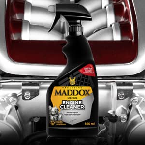 Maddox Detail - Engine Cleaner 500ml | Limpiador de Motores | Disuelve la Grasa, Aceite, Polvo y Suciedad Adherida en el Motor | No Daña la Superficie Tratada