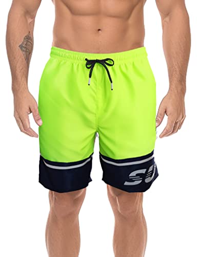 MAGIC SELECT Bañador Hombre. Shorts de Baño de Secado rápido, Traje de Baño, Playa. A1804, Talla XXL.