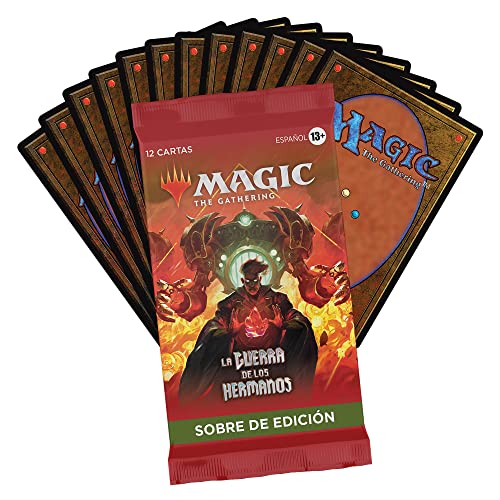 Magic The Gathering 3 Sobres de Edición de La Guerra de los Hermanos, de (Versión en Español), D1477105