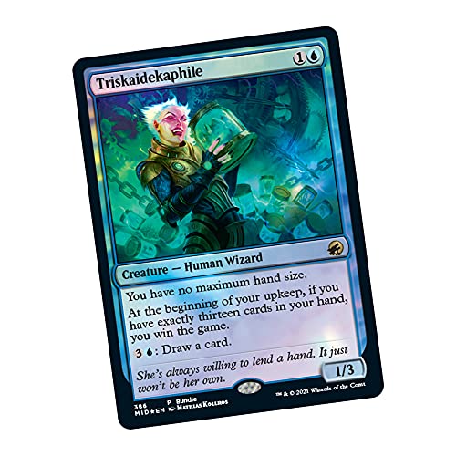 Magic The Gathering Bundle de Innistrad: Cacería de Medianoche, 8 Sobres de Edición Y Accesorios (Versión en Inglés)