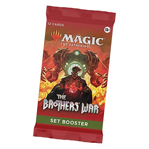 Magic The Gathering The Brothers’ War Set Booster 3-Pack (Versión en Inglés)