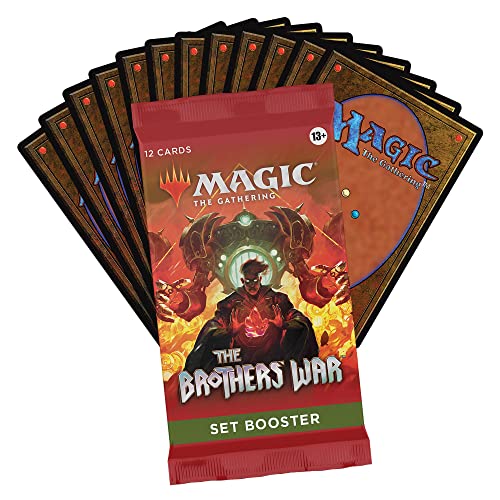 Magic The Gathering The Brothers’ War Set Booster 3-Pack (Versión en Inglés)