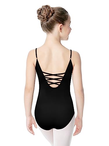 Maillot Ballet Danza Niñas con Correas Ajustables, Leotardos de gimnasia con estilo camisola, Maillot Ballet para para niñas mujeres