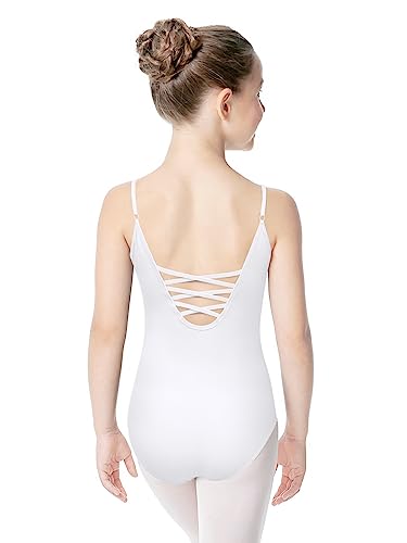 Maillot Ballet Danza Niñas con Correas Ajustables, Leotardos de gimnasia con estilo camisola, Maillot Ballet para para niñas mujeres