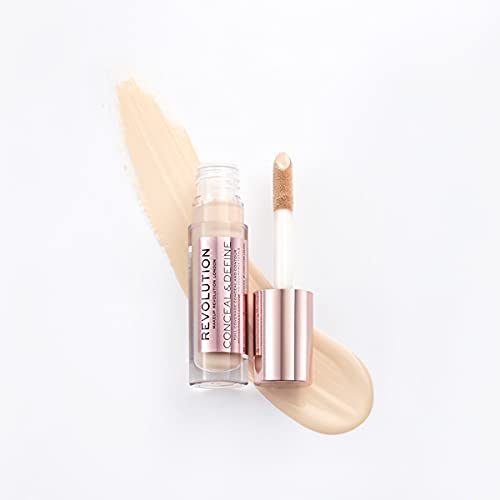 Makeup Revolution, Conceal & Define Corrector, C1, 4g