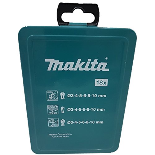 MAKITA D-46202 Set brocas metal, madera y ladrillo.