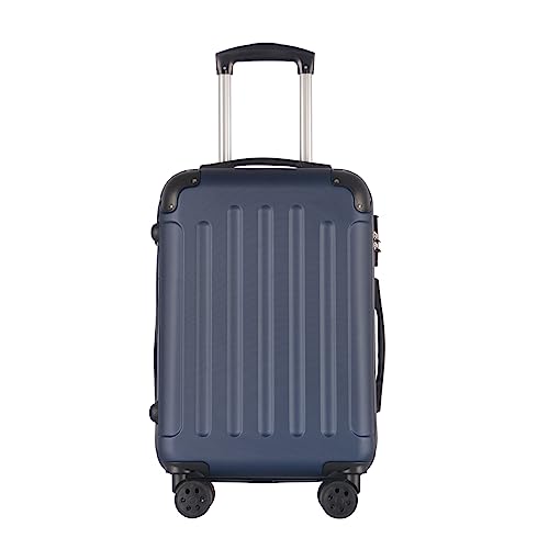 Maleta de Cabina 4 Ruedas Dobles Giratorias Viaje Semirigida, 20" (40 L), Maleta Pequeña, Equipaje de Mano, Trolley 4 Ruedas Dobles