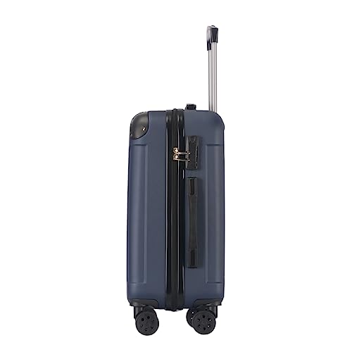 Maleta de Cabina 4 Ruedas Dobles Giratorias Viaje Semirigida, 20" (40 L), Maleta Pequeña, Equipaje de Mano, Trolley 4 Ruedas Dobles