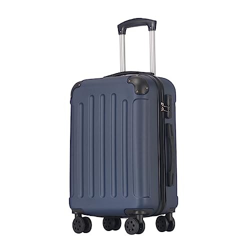 Maleta de Cabina 4 Ruedas Dobles Giratorias Viaje Semirigida, 20" (40 L), Maleta Pequeña, Equipaje de Mano, Trolley 4 Ruedas Dobles