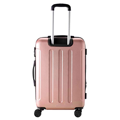 Maleta de Cabina 4 Ruedas Dobles Giratorias Viaje Semirigida, 20" (40 L), Maleta Pequeña, Equipaje de Mano, Trolley 4 Ruedas Dobles