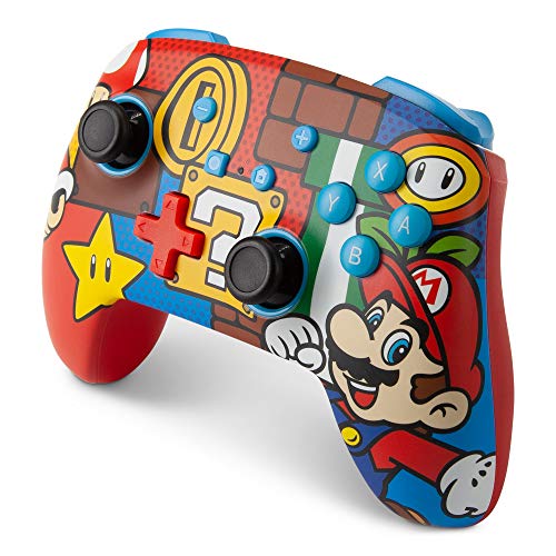 Mando Inalámbrico Mejorado Para Nintendo Switch. Mario Pop (Nintendo Switch), Exclusivo en Amazon