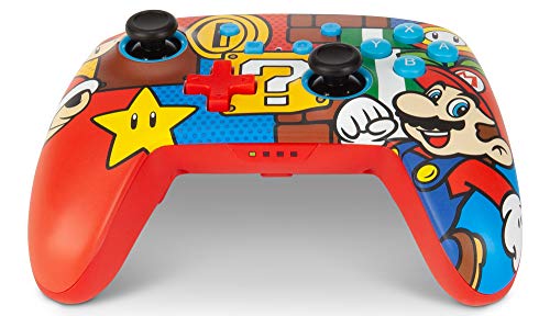 Mando Inalámbrico Mejorado Para Nintendo Switch. Mario Pop (Nintendo Switch), Exclusivo en Amazon