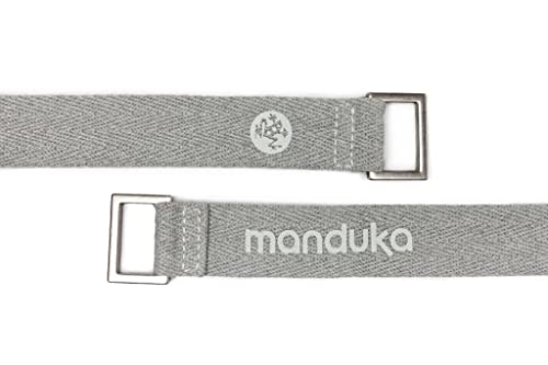 Manduka 242073Q00 Journey ON Commuter - Correa para esterilla de yoga, gris jaspeado y felicidad