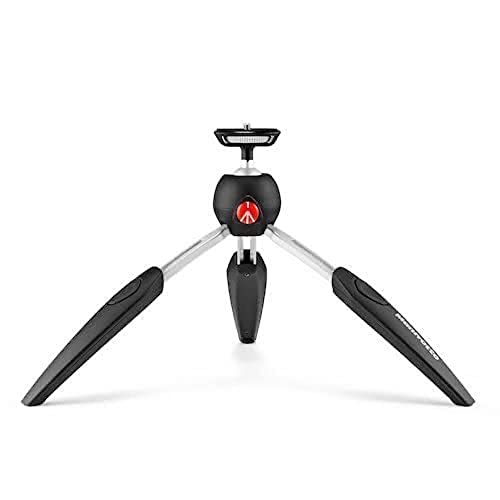 Manfrotto MTPIXIEVO-BK Pixi Evo 2 Section- Mini trípode, para cámaras CSC o DSLRs compactas, negro