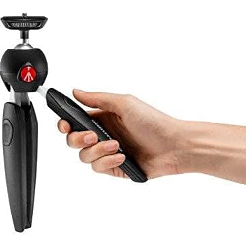 Manfrotto MTPIXIEVO-BK Pixi Evo 2 Section- Mini trípode, para cámaras CSC o DSLRs compactas, negro