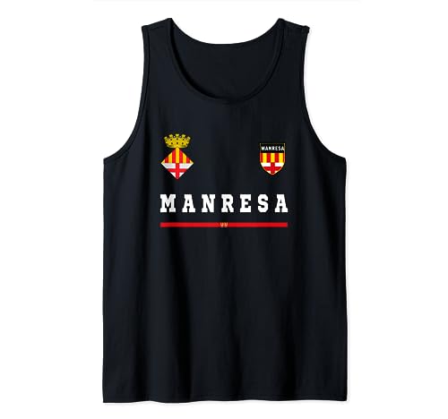 Manresa - Camisetas de fútbol con bandera deportiva Camiseta sin Mangas