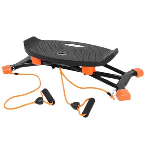 Máquina de ejercicio de esquí, máquina de entrenamiento de piernas con bandas de resistencia, equipo de esquí interior con pantalla LCD, máquina de entrenamiento de muslos para gimnasio en casa