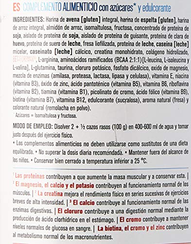 MARNYS SPORTS RX Muscle Force Post-Entrenamiento Carbohidratos, Proteínas, Colágeno 18 Dosis