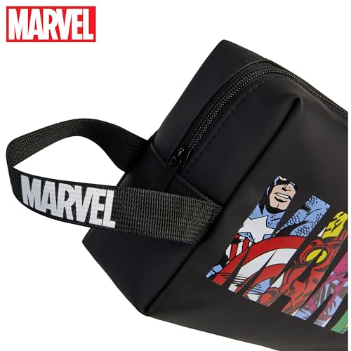 Marvel Neceser Hombre - Bolsa de Aseo de Viaje, Bolsa Colgante para Vacaciones y Gimnasio - Regalos Hombres, Navidad