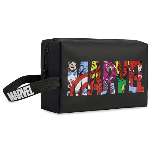 Marvel Neceser Hombre - Bolsa de Aseo de Viaje, Bolsa Colgante para Vacaciones y Gimnasio - Regalos Hombres, Navidad