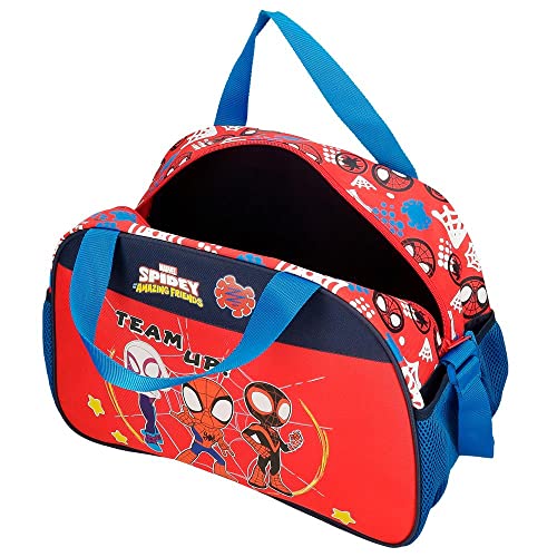 Marvel Spidey and Friends Bolsa de Viaje Rojo 40x28x22 cms Poliéster 24,64L