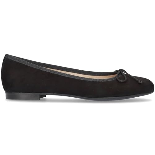 MASCARÓ Audrey Bailarinas de Mujer Elegantes - Calzado de diseñador (Negro - EU38)