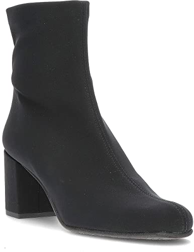 MASCARÓ Bologna Botines de mujer elegantes - Calzado de lujo (Negro - EU38)