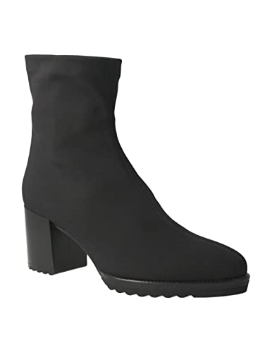 MASCARÓ Lima Botines de mujer elegantes - Calzado de lujo (Negro - EU39)