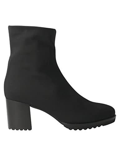 MASCARÓ Lima Botines de mujer elegantes - Calzado de lujo (Negro - EU39)