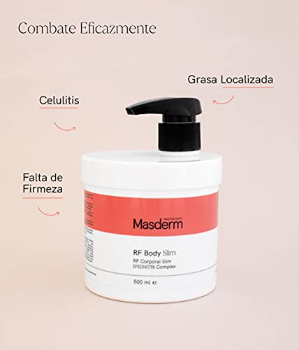 MASDERM | Crema Anticelulitica Reductora Abdomen 500 ML | Reafirmante | Mujer y Hombre | Quemagrasas Abdominal | Vientre Plano | Extreme