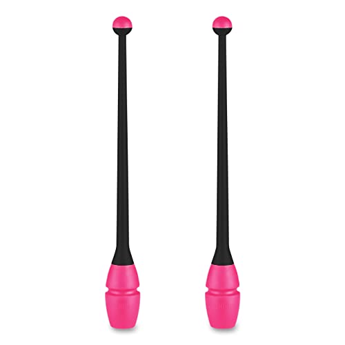 Mazas Engarzables de Tecnocaucho Indigo 36 cm (Negro-Rosa)