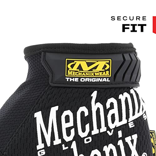 Mechanix Wear - Guantes Originales (Grande, Negro)